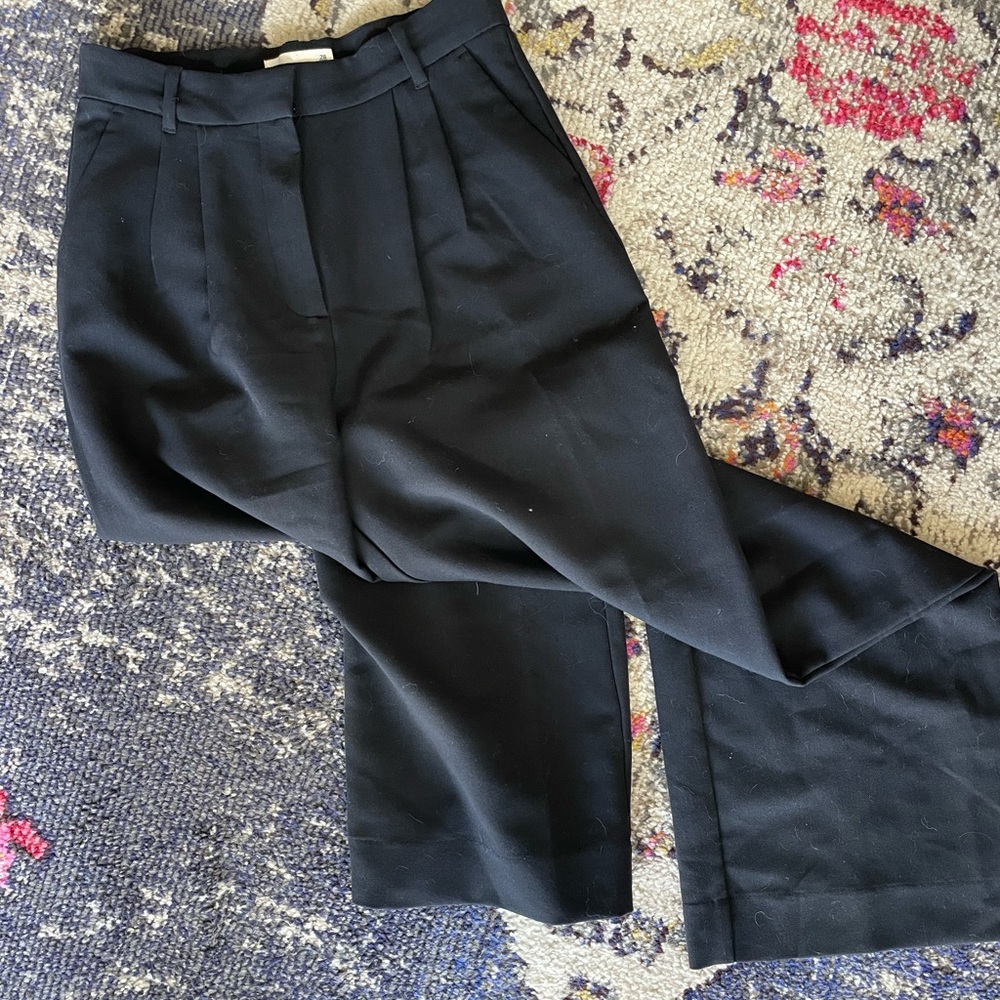 Abercrombie black trouser pants